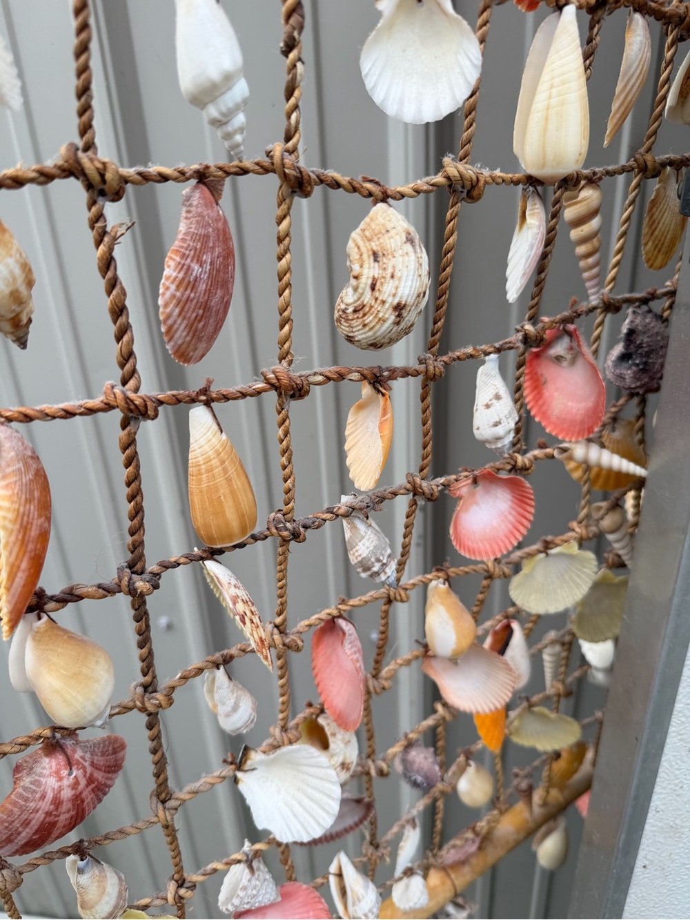 Seashell Net Wall Hanging - Picture 5 of 8